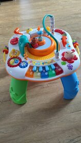 NEW BABY Mluvící a hrající interaktivní stoleček s jezdícím - 2