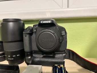 Canon EOS 600D + příslušenství - 2