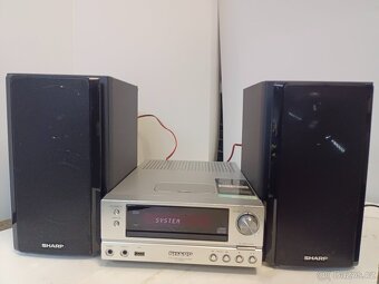SHARP věž XL-HF200PH, system CD-DVD-Rádio-USB-iPod - 2
