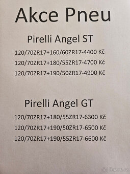 Pirelli Angel GT-120/70ZR17+180/55ZR17 - 2