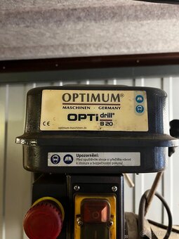 Stolní vrtačka Optimum Optidril B20 - 2