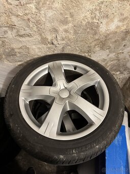 Prodám sadu ALU kol r18 5x120 s pneu - 2