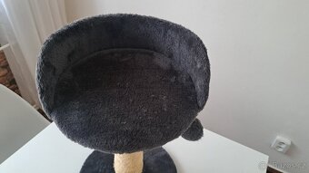 Škrabadlo 47cm/31cm, hrací deka, pelíšek - kukaň pro kočku - 2