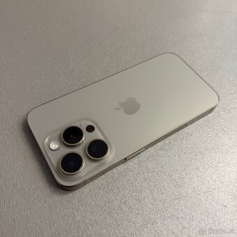 iPhone 15 Pro 128GB, 100% baterie, rok záruka - 2