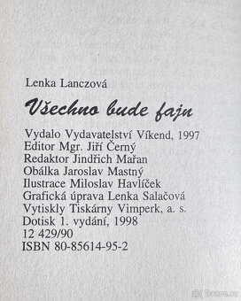 Všechno bude fajn (Lenka Lanczová) - 2