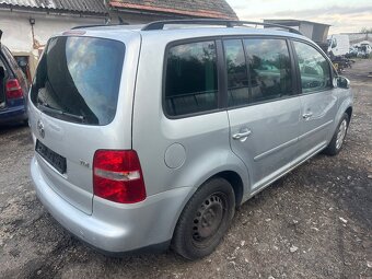Rozprodám na díly VW Touran 1.9tdi 77kw - 2