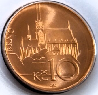 10 Kč 2025 ze sady - 2