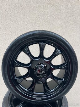 Originál ALU KOLA BRABUS MERCEDES 5x112 r22 nové zimní pneu - 2