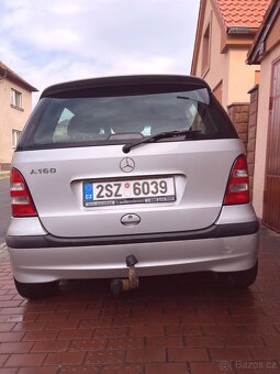 Mercedes Benz A160 L, long, stříbrná metalíza - 2