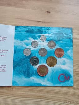 Vzácná Sada oběžných mincí Česká Republika 1998 Ještěd - 2
