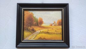 Obraz (krajina) v rámu - 2