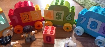 Lego duplo vláček s čísly - 2