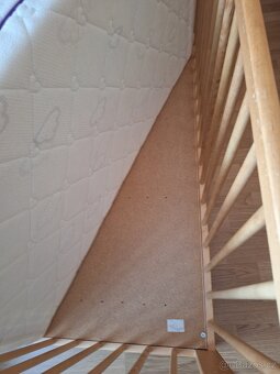 Dětská postýlka sniglar ikea s matrací a příslušenstvím - 2