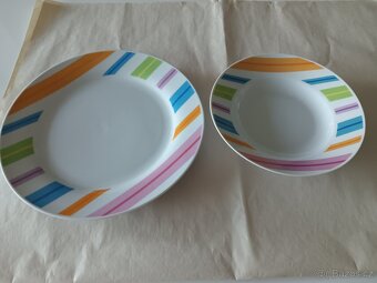 1mělký a hluboký talíř - 2