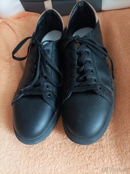 Černé kožené Reaper botky vel 40 - 2