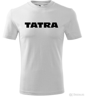 Tričko s logem Tatra (text) - 2
