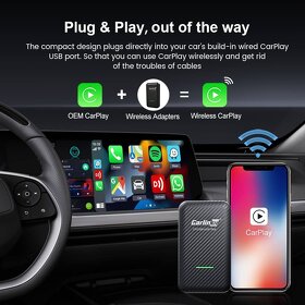 Carlinkit 5.0 2air, bezdrôtové CarPlay/Android Auto - 2