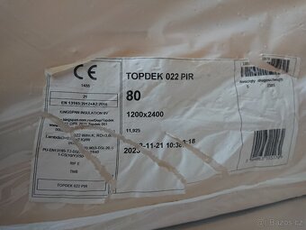 Tepelná izolace TOPDEK 022 PIR 80 - 2