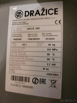 Elektrický ohřívač (bojler ) 160L OKCE Dražice - 2