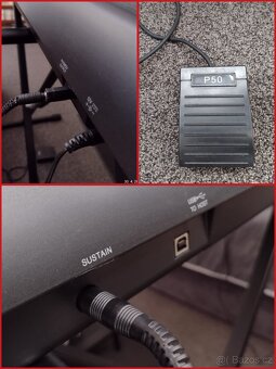 Yamaha NP-32 Midi keyboard 76 kláves ,stojan, padál sluchátk - 2