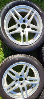 Litá kola s letní pneu 4x108 R15, 195/55 - 2