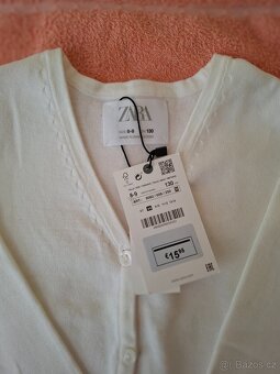 Dívčí krátký svetřík Zara, nový, vel. 130 - 2