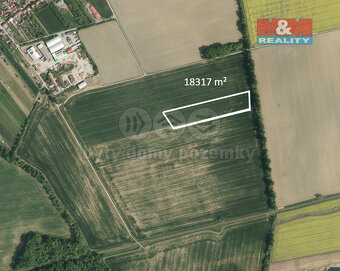 Prodej pole, 18317 m², Bílany - 2