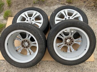 Alu kola 5x100.r16.Letni pneu 205/55/16. Škoda,Vw,Audi,Seat. - 2