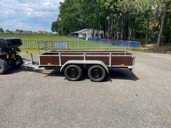 Bržděný přívěs HAPERT 2000 kg, 130x300, nová stk - 2