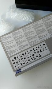 Svítící box na nápisy - light box s písmeny a čísly - 2