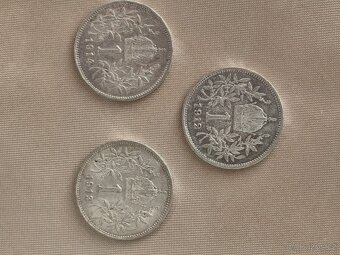 Stříbrná mince 1 Koruna – František Josef I., Rakouská - 2