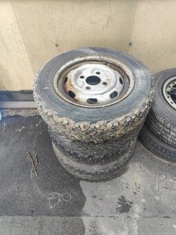 VW Brouk, kompet kola 4ks 155/15" - 2