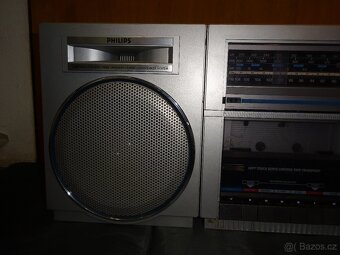 starý radiomagnetofon/kazeták PHILIPS D-8438 - 2