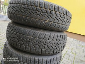 Zimní pneu 185/60 r15 na plechových discích - 2