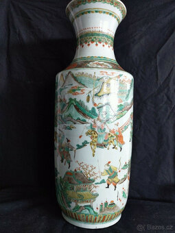 Čínský porcelán velká váza Čína Čínský porcelán asiatica Chi - 2