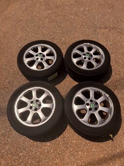 DISKY 16" OCTAVIA 1 LAURIN KLEMENT + PNEU VREDESTEIN 205/55 - 2