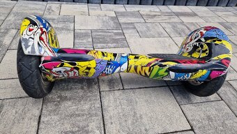 Hoverboard Graffiti Offroad APP,kola 10" - 2