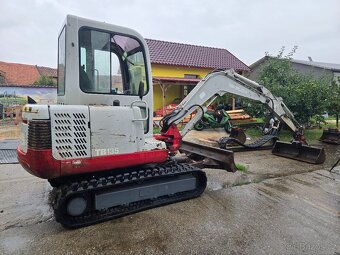 Prodám Minibagr Tateuchi Tb-135 Vaha 3.5T nový podvozek Roze - 2