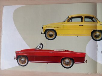 Škoda Octavia + Felicia - dobový prospekt ve švédštině - 2