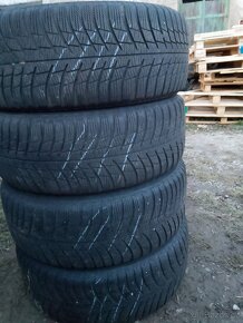 6x16 5x112 et48 ocelová kola Škoda,VW + zimní pneu 205/55/16 - 2