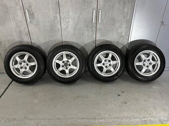 Zimní ALU sada 5x112 r15 s pneu 195/65/15 Bridgestone Blizza - 2