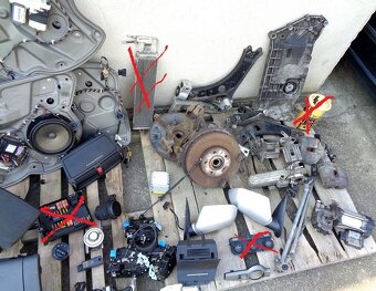 Škoda Octavia II 1.9TDI BKC 77kW náhradní díly - 2