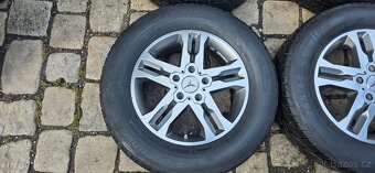 Disky Mercedes G 18", 5x130, zimní pneu 265/60/18 - pošlu - 2