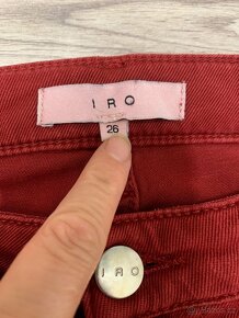 Džíny zn.IRO vel. XS 34 - 2