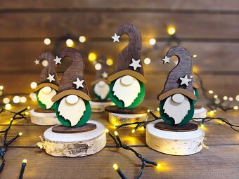 Dekorace skřítek Vánoce - 2