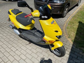 Skútr Aprilia SR 50, STK 6/2027, po servisu - 2