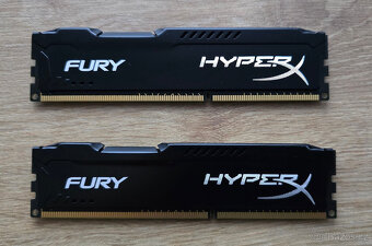 RAM DDR3 Kingston HyperX Fury Black 8GB (2x4GB) - 2