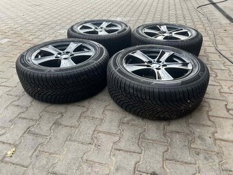 BMW ALU 5x120 zimní nové Bridgestone 225/55 R18 - 2