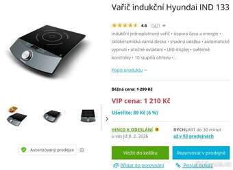 Indukční vařič - ZÁRUKA - 2