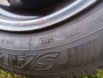 pneumatiky letní 165/70 R14 vč.plech.disků - 2